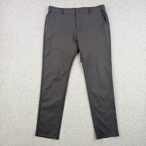 Jack Archer Pants Mens Fits 36x30 Charcoal Gray Jetsetter Chino Performance Golf